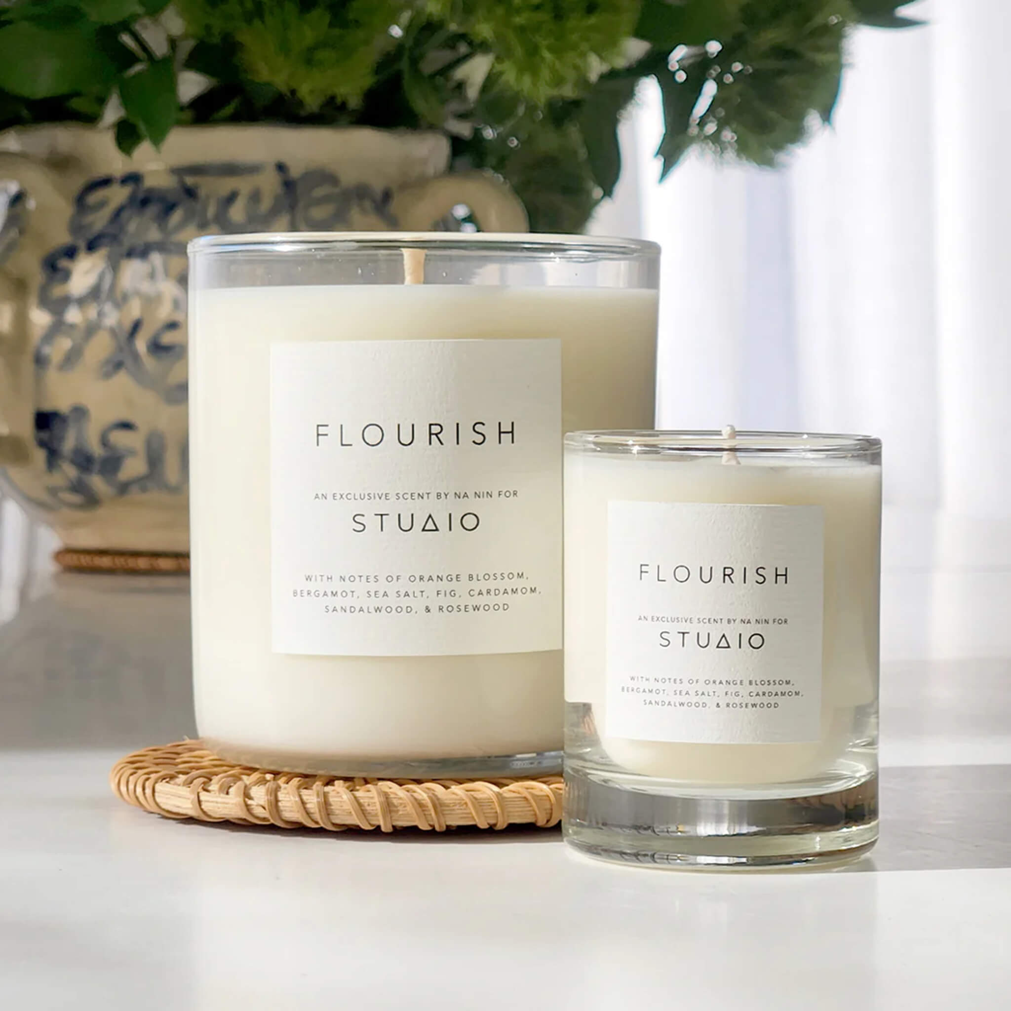 Flourish Candle: TM x Vana Chupp x NA NIN Collab