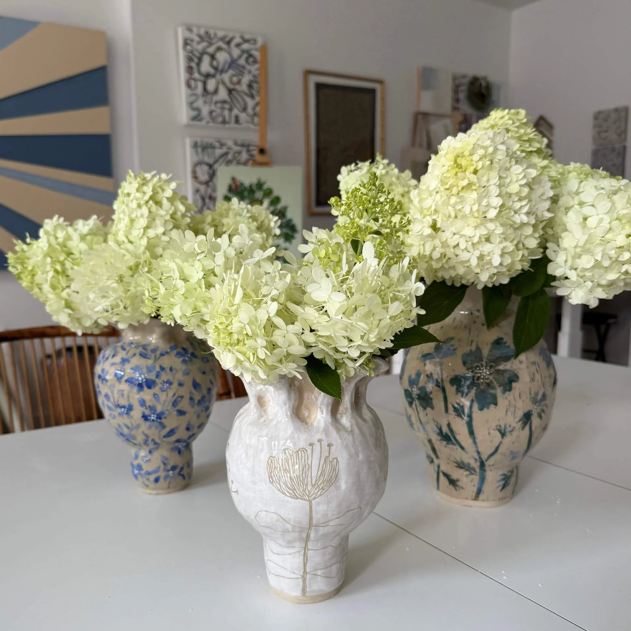 Blooming Girls Meadow Vessel