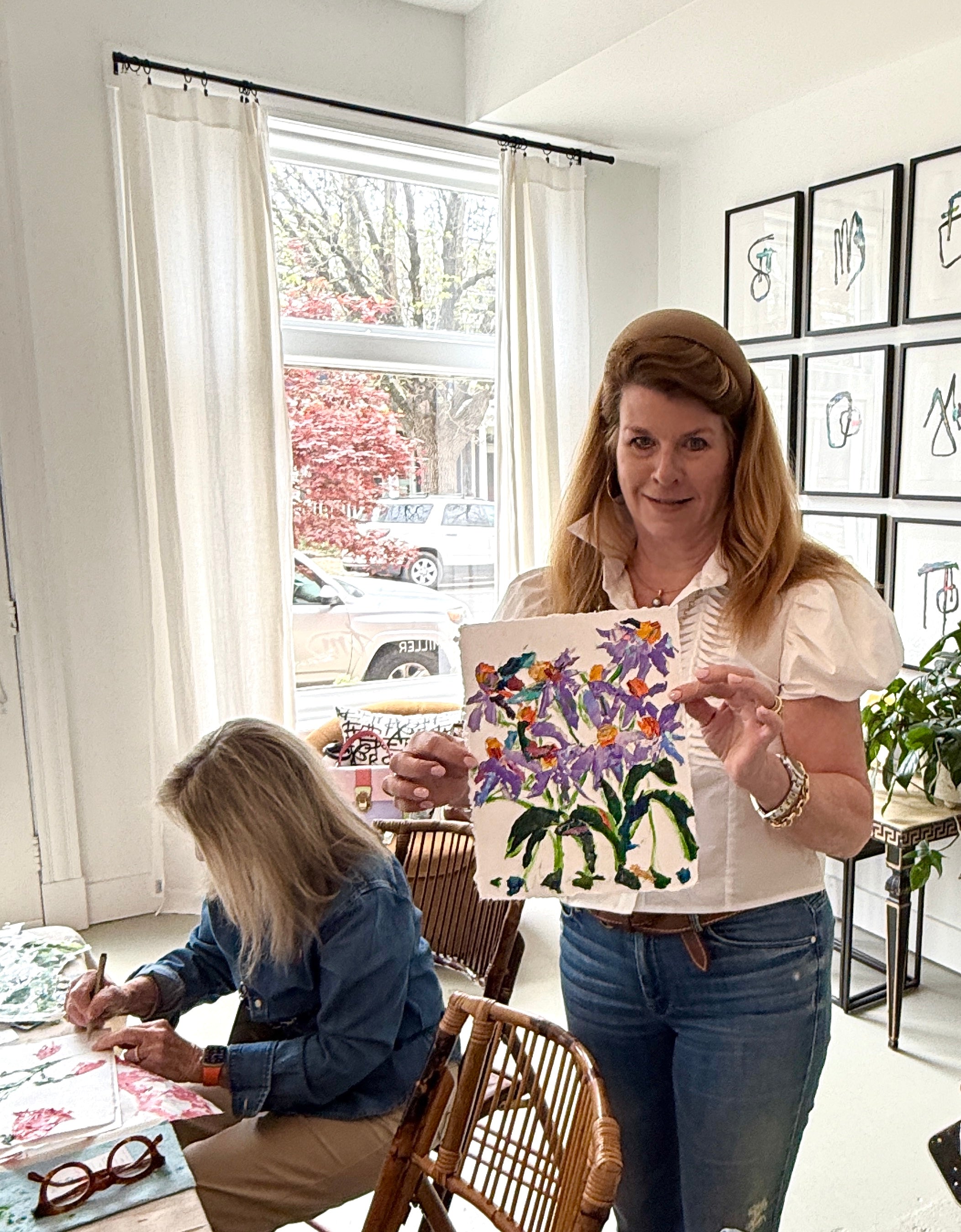 Blooming Girls 8x10” Workshop - April 21, 6-8 p.m.