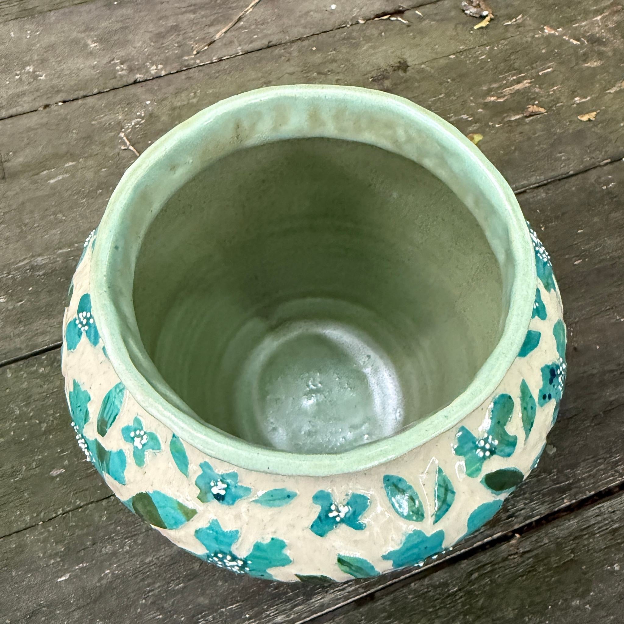 Blooming Girls Teal Delight