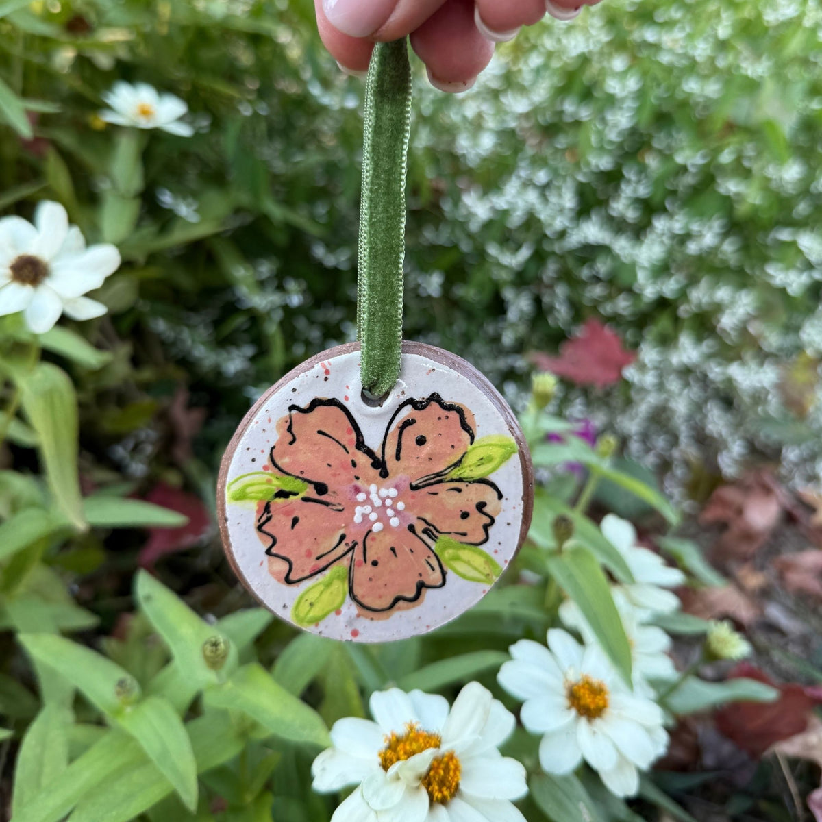 Bloom Ceramic Ornaments