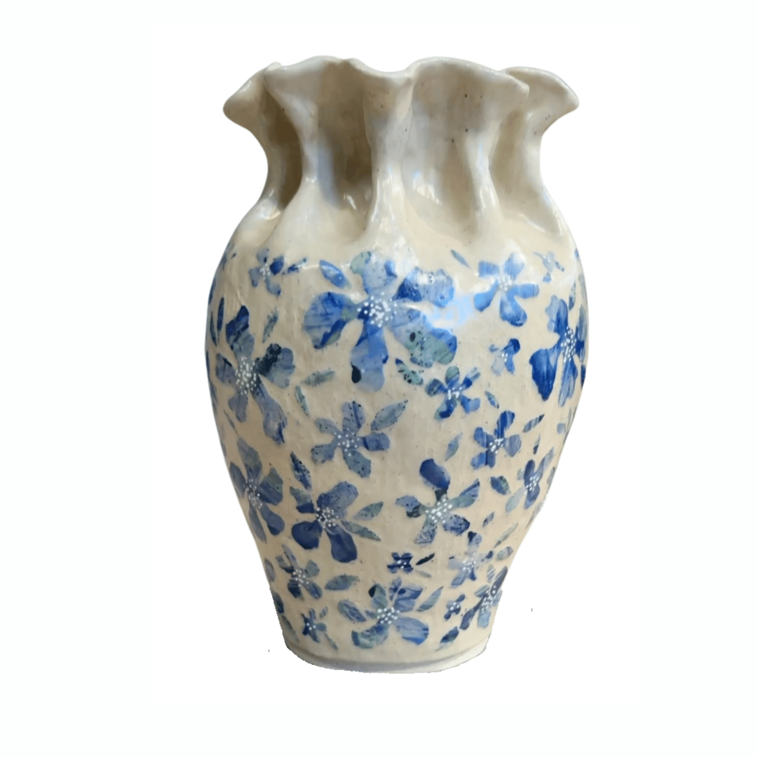 Blooming Girls Blue Vessel