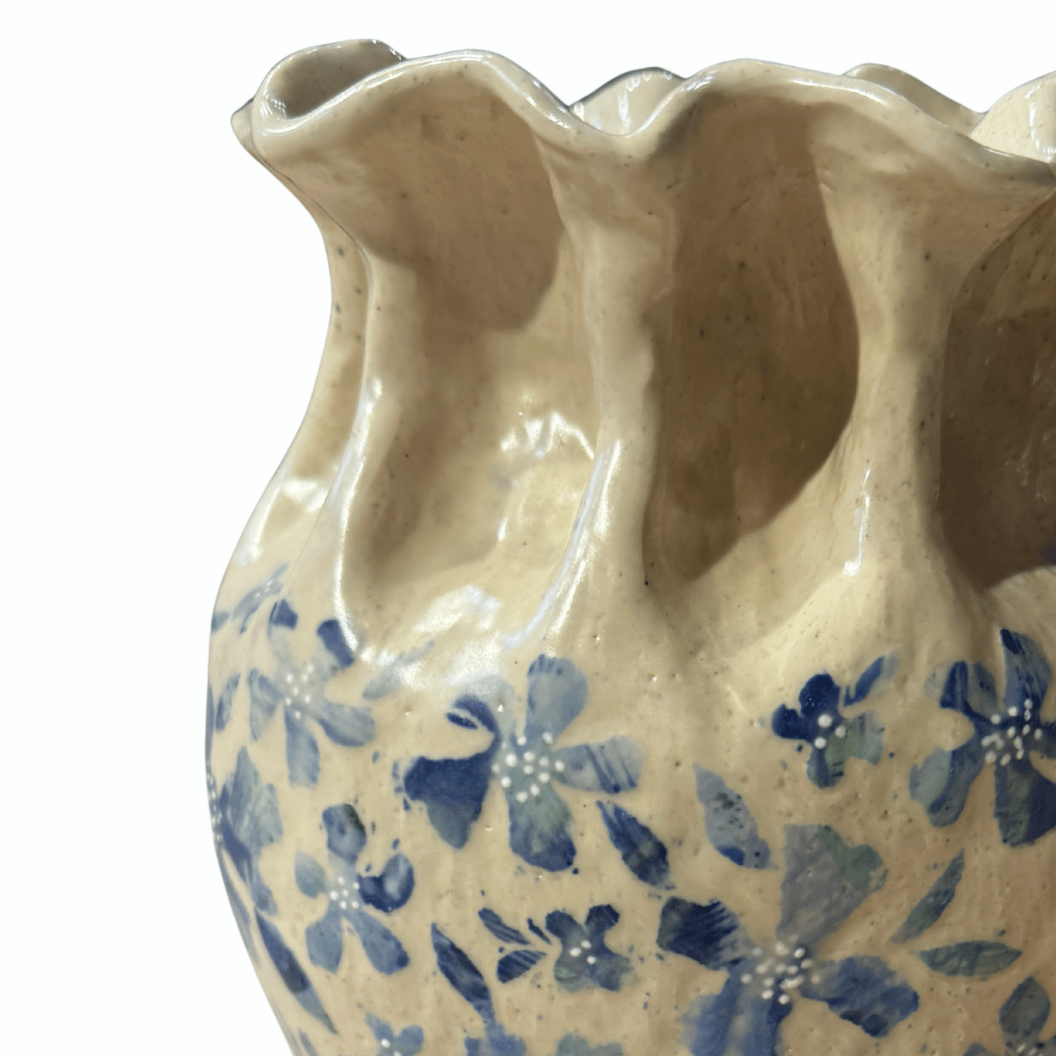 Blooming Girls Blue Vessel