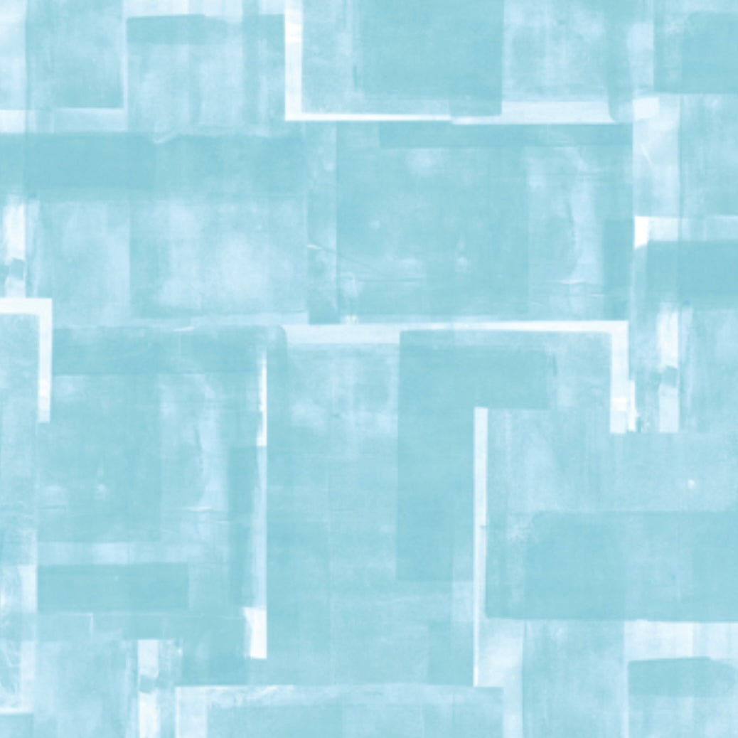 Abstract pattern of blue squares on a light blue background