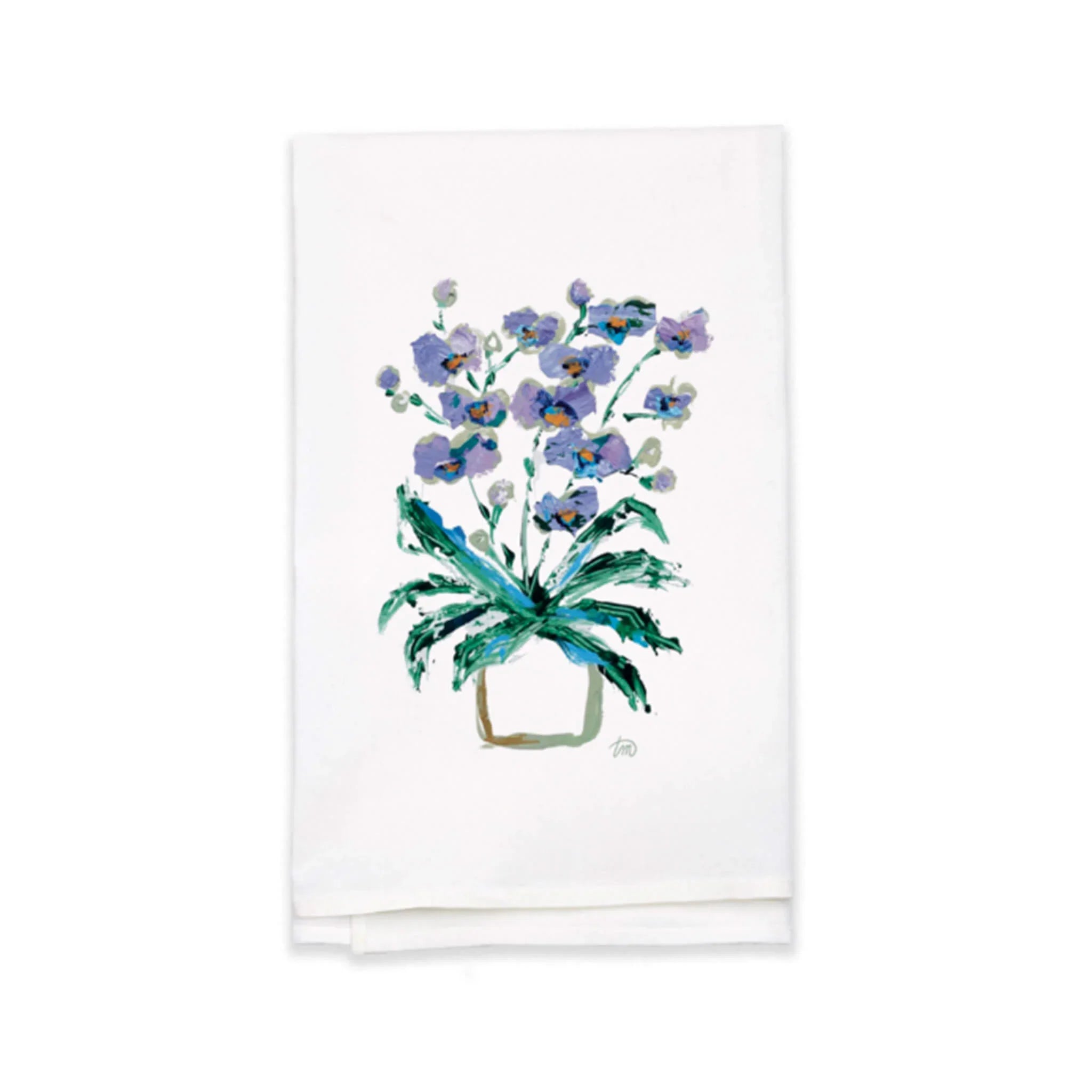 Blooming Girls Tea Towel