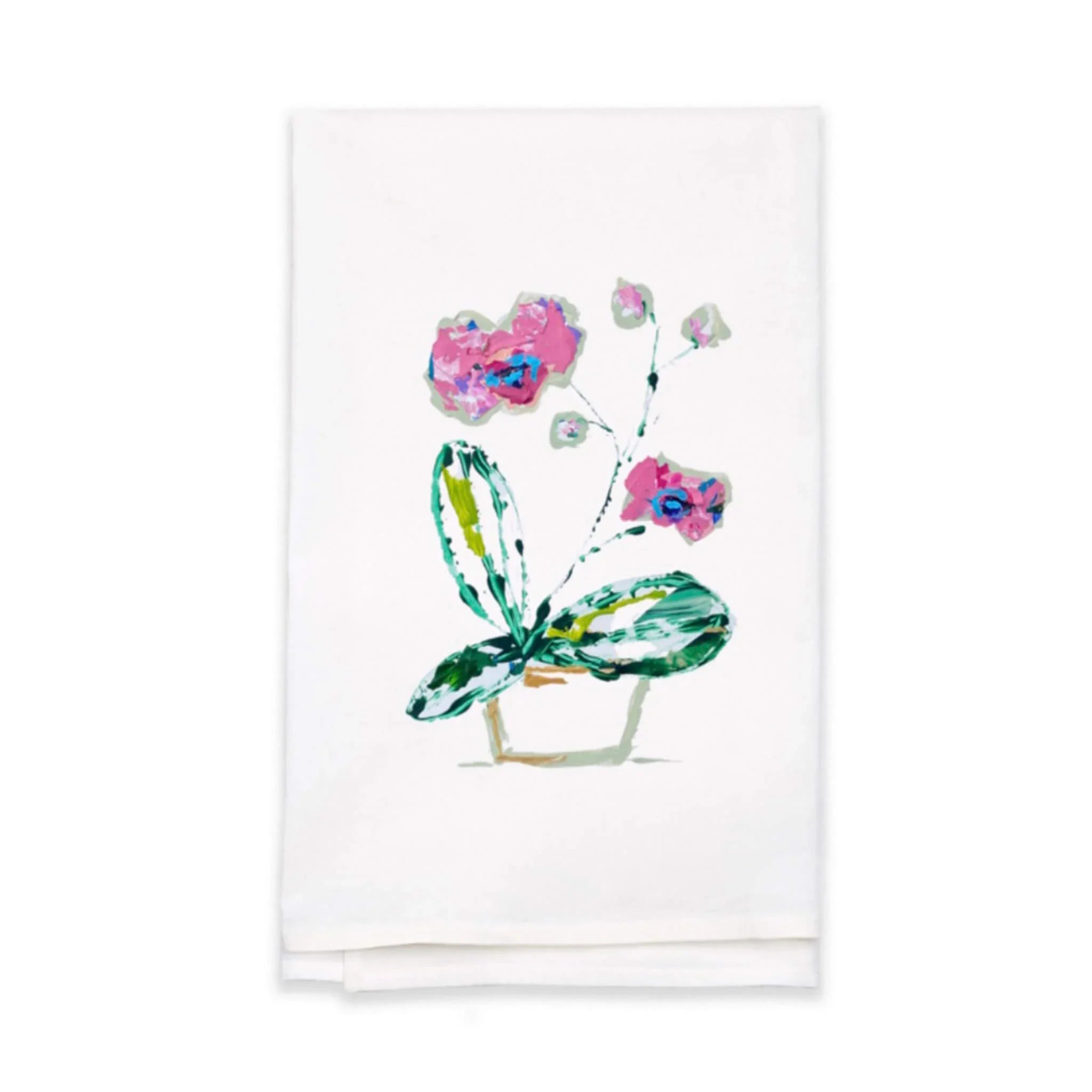 Blooming Girls Tea Towel