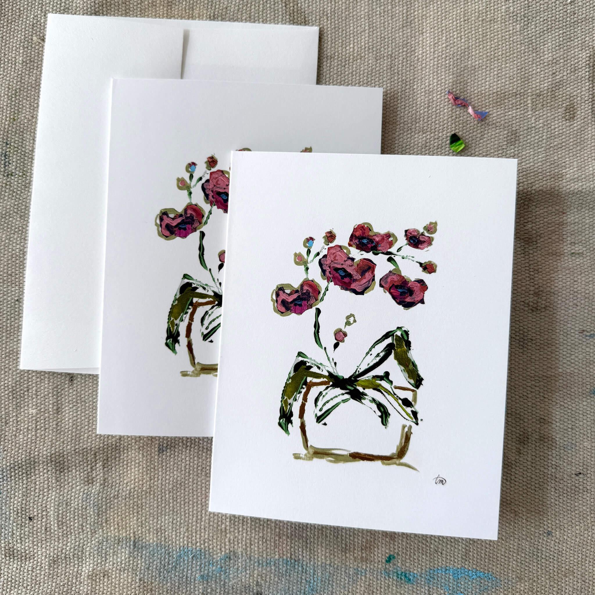 Blooming Girls Notecard Set