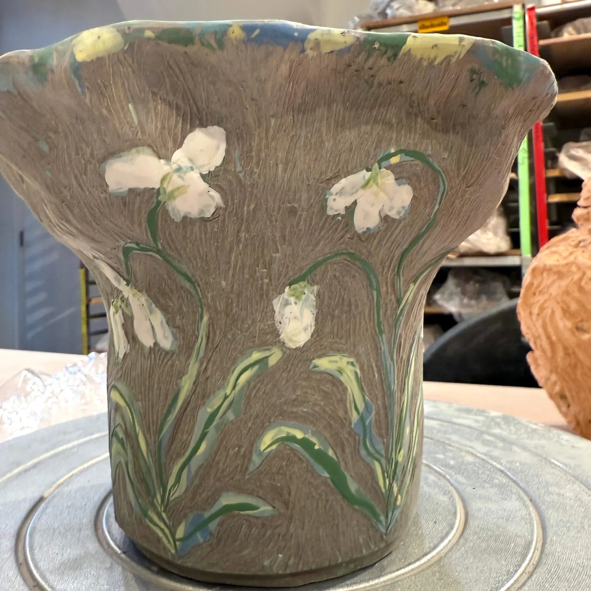 Blooming Girls Snow Drops Vessel