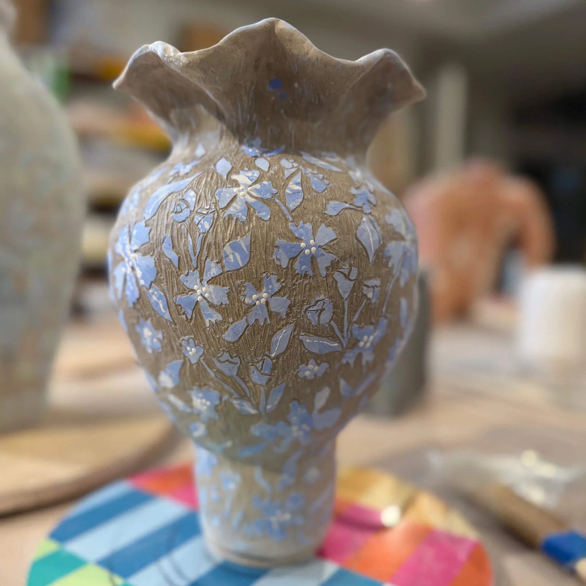 Blooming Girls Sapphire Vessel