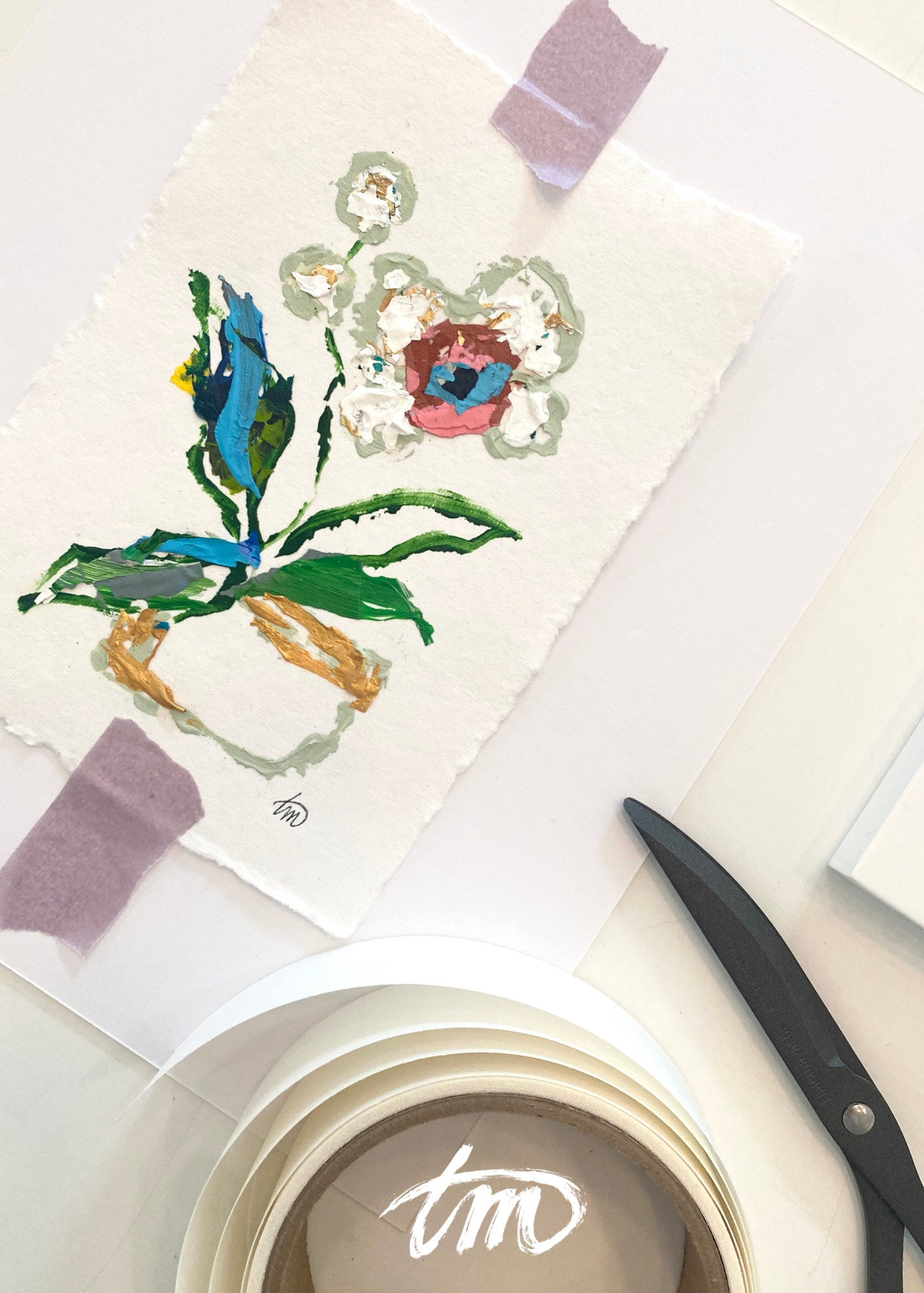 Blooming Girls 8x10” Workshop - April 21, 6-8 p.m.