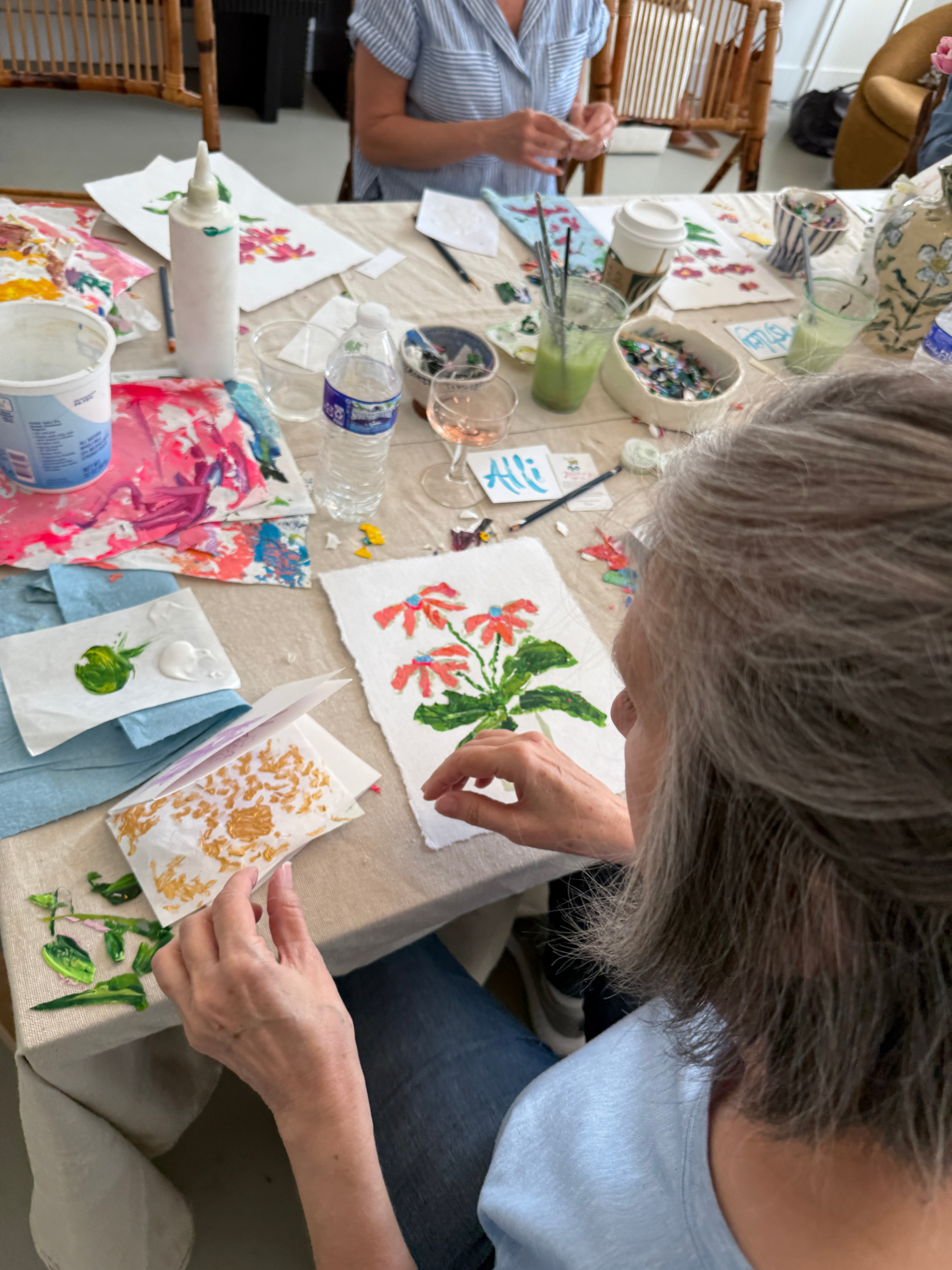 Blooming Girls 8x10” Workshop - April 21, 6-8 p.m.