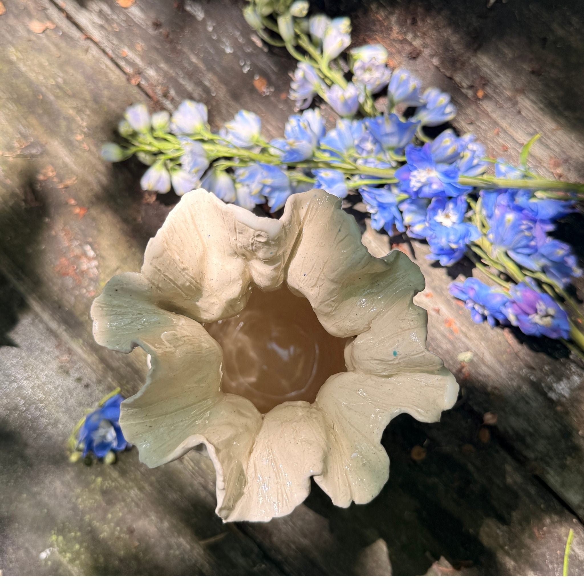 Blooming Girls Speckled Blue