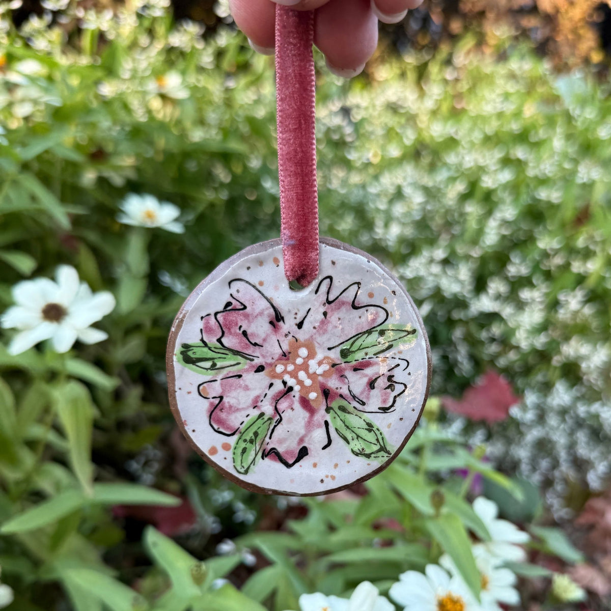 Bloom Ceramic Ornaments