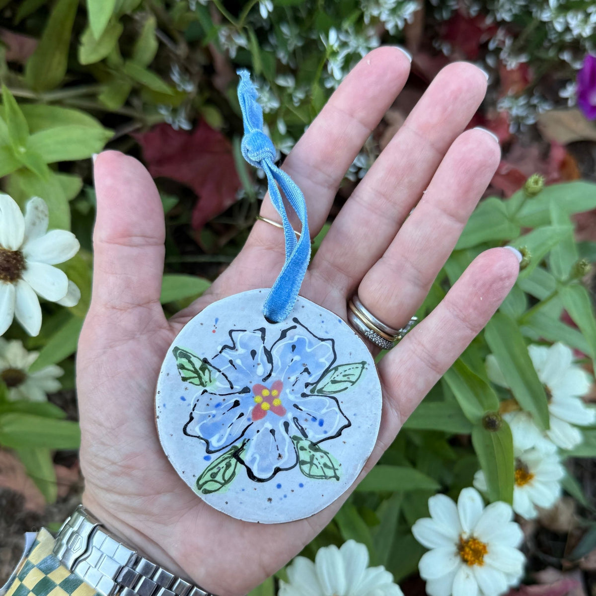 Bloom Ceramic Ornaments