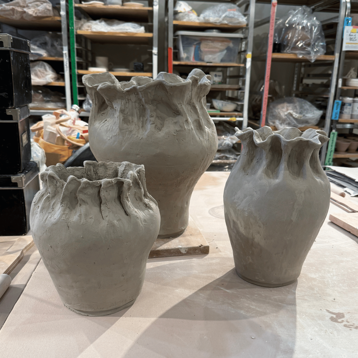 Blooming Girls Dusty Rose Vessel