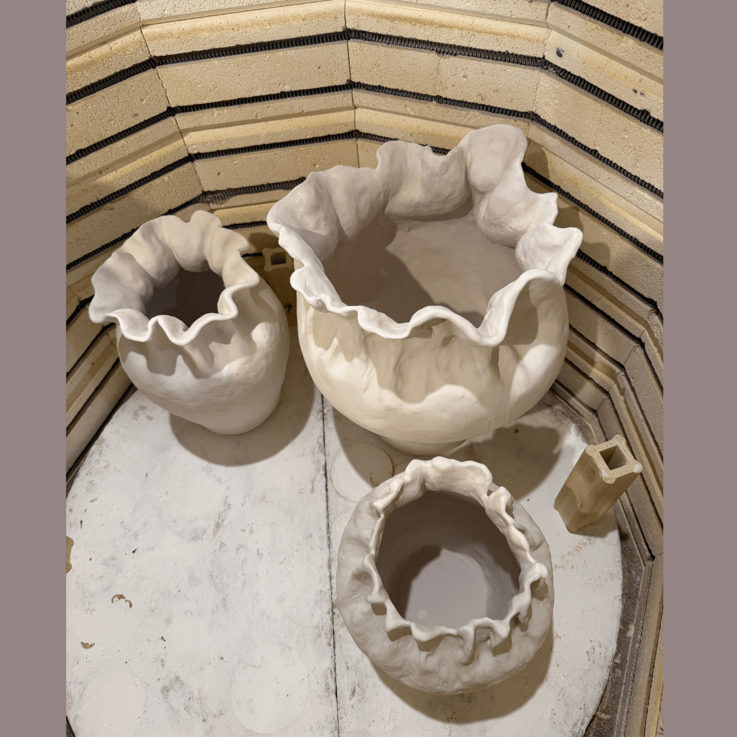 Blooming Girls Dusty Rose Vessel