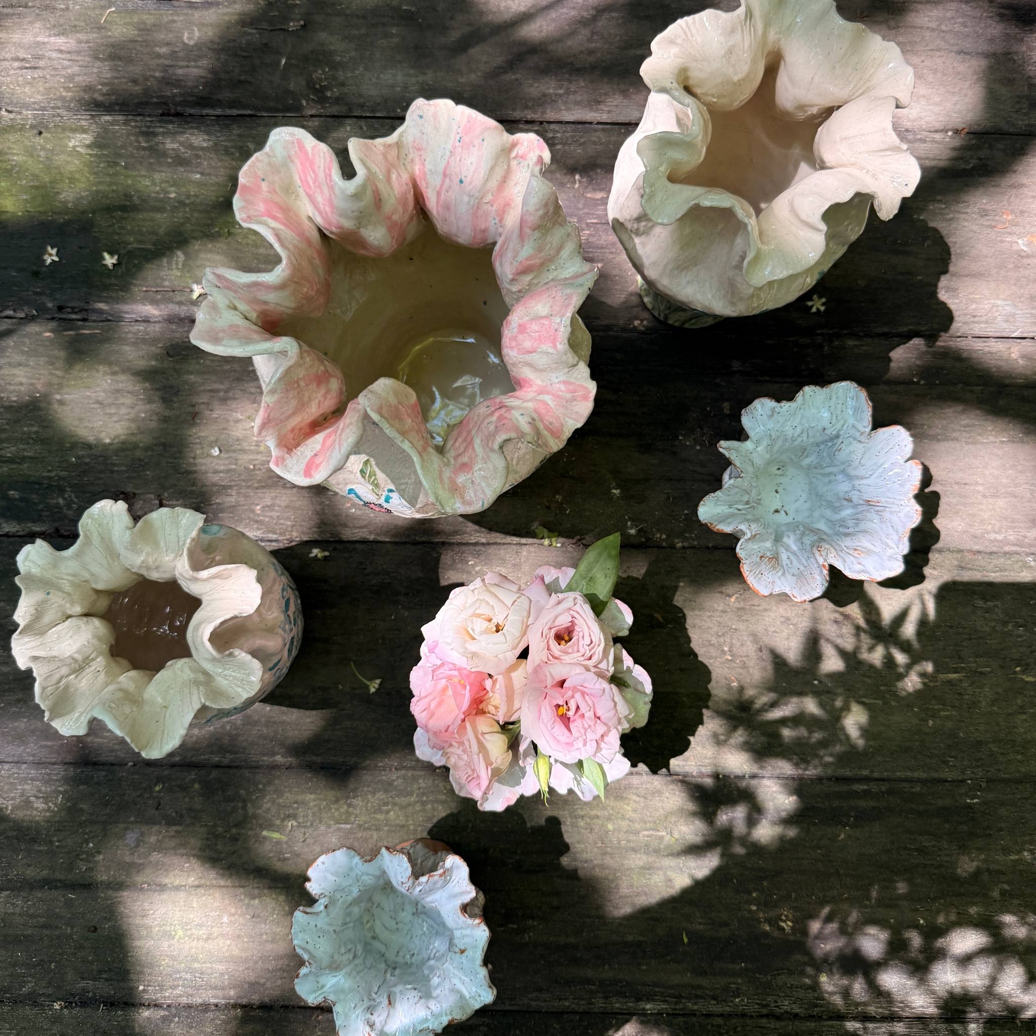Blooming Girls Pink & Blue