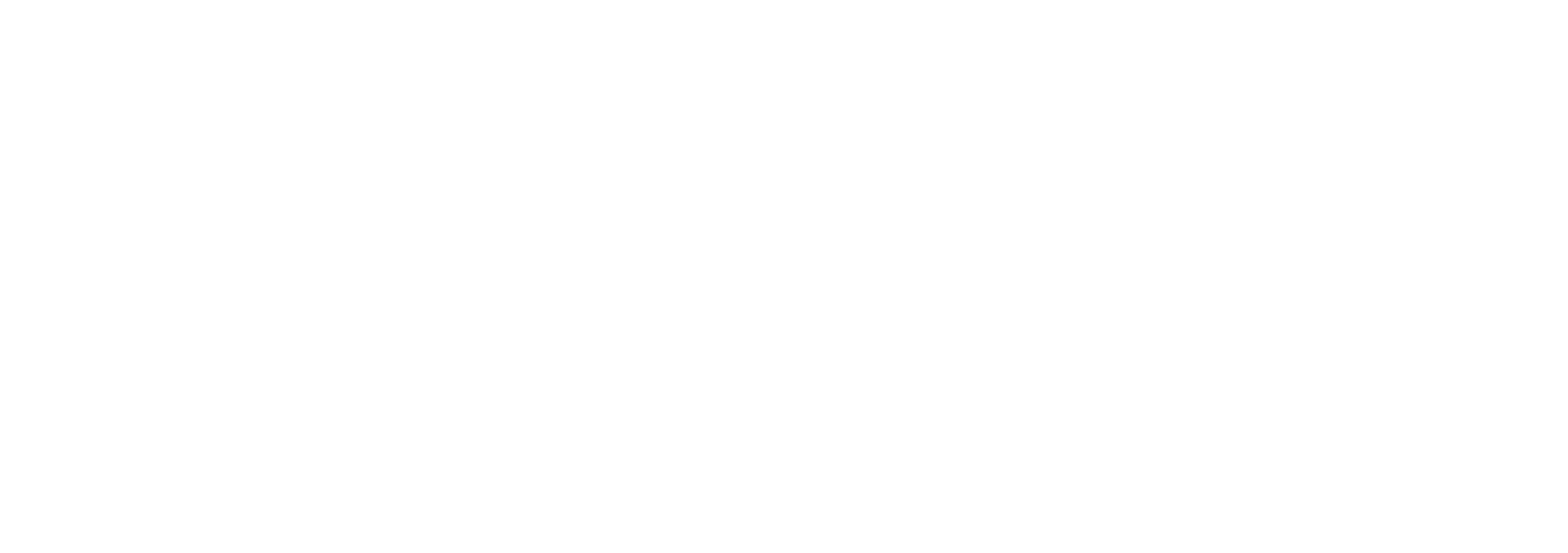 Stacked logo with brush initials for Richmond, Virginia fine artist Theodora Miller, transparent background